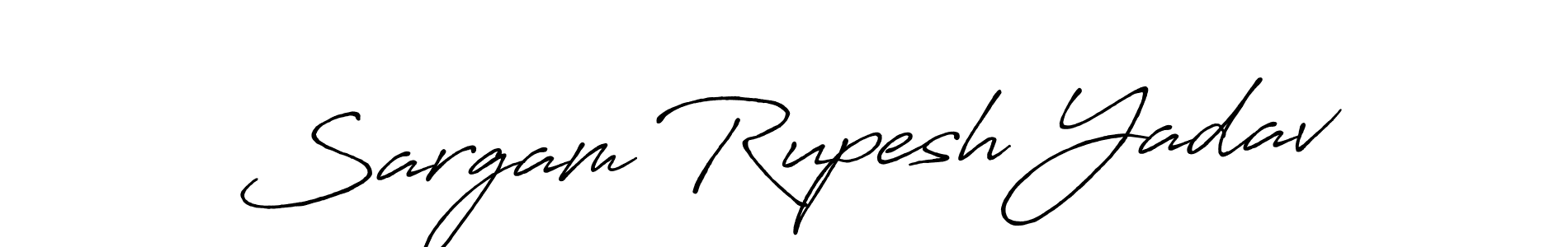 How to Draw Sargam Rupesh Yadav signature style? Antro_Vectra_Bolder is a latest design signature styles for name Sargam Rupesh Yadav. Sargam Rupesh Yadav signature style 7 images and pictures png