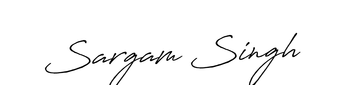 It looks lik you need a new signature style for name Sargam Singh. Design unique handwritten (Antro_Vectra_Bolder) signature with our free signature maker in just a few clicks. Sargam Singh signature style 7 images and pictures png