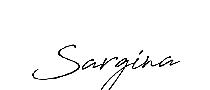 if you are searching for the best signature style for your name Sargina. so please give up your signature search. here we have designed multiple signature styles  using Antro_Vectra_Bolder. Sargina signature style 7 images and pictures png