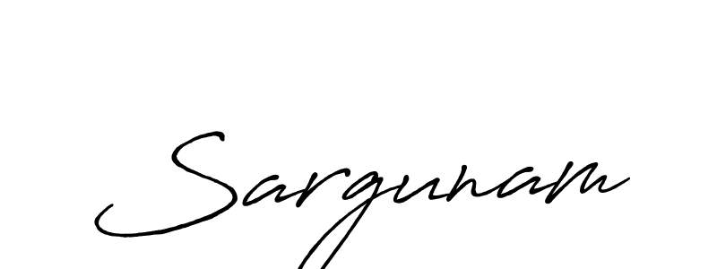 The best way (Antro_Vectra_Bolder) to make a short signature is to pick only two or three words in your name. The name Sargunam include a total of six letters. For converting this name. Sargunam signature style 7 images and pictures png