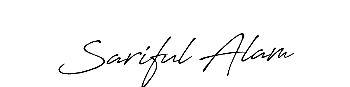 The best way (Antro_Vectra_Bolder) to make a short signature is to pick only two or three words in your name. The name Sariful Alam include a total of six letters. For converting this name. Sariful Alam signature style 7 images and pictures png