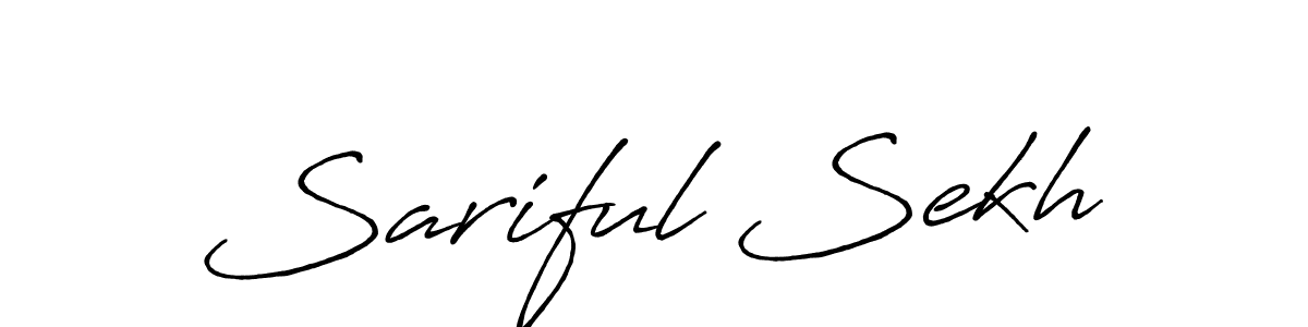 You can use this online signature creator to create a handwritten signature for the name Sariful Sekh. This is the best online autograph maker. Sariful Sekh signature style 7 images and pictures png
