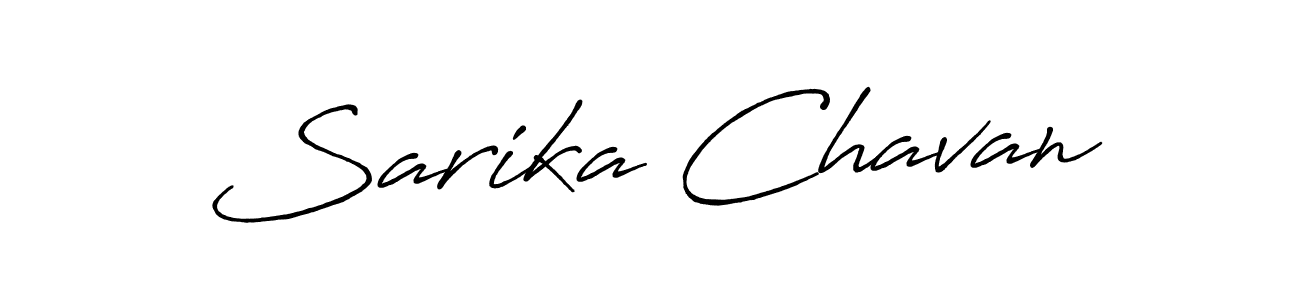 Sarika Chavan stylish signature style. Best Handwritten Sign (Antro_Vectra_Bolder) for my name. Handwritten Signature Collection Ideas for my name Sarika Chavan. Sarika Chavan signature style 7 images and pictures png