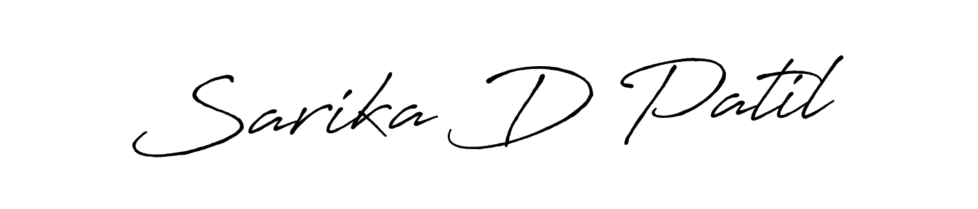 Similarly Antro_Vectra_Bolder is the best handwritten signature design. Signature creator online .You can use it as an online autograph creator for name Sarika D Patil. Sarika D Patil signature style 7 images and pictures png