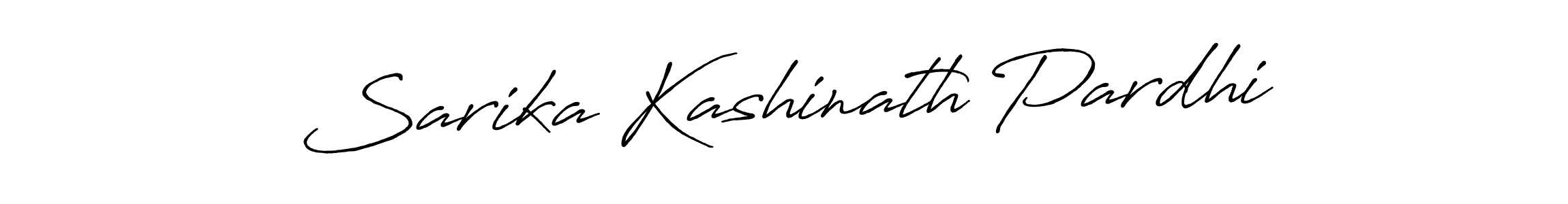 Create a beautiful signature design for name Sarika Kashinath Pardhi. With this signature (Antro_Vectra_Bolder) fonts, you can make a handwritten signature for free. Sarika Kashinath Pardhi signature style 7 images and pictures png