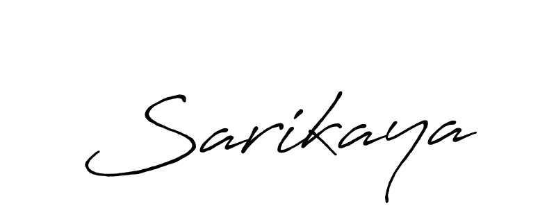 How to make Sarikaya name signature. Use Antro_Vectra_Bolder style for creating short signs online. This is the latest handwritten sign. Sarikaya signature style 7 images and pictures png
