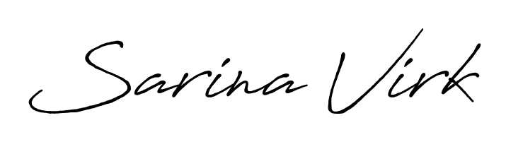 Make your name Sarina Virk memorable on every contract using Antro_Vectra_Bolder autograph style. Instant transparent background export available. Sarina Virk signature style 7 images and pictures png