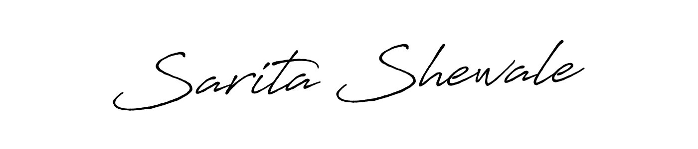 Make a beautiful signature design for name Sarita Shewale. Use this online signature maker to create a handwritten signature for free. Sarita Shewale signature style 7 images and pictures png