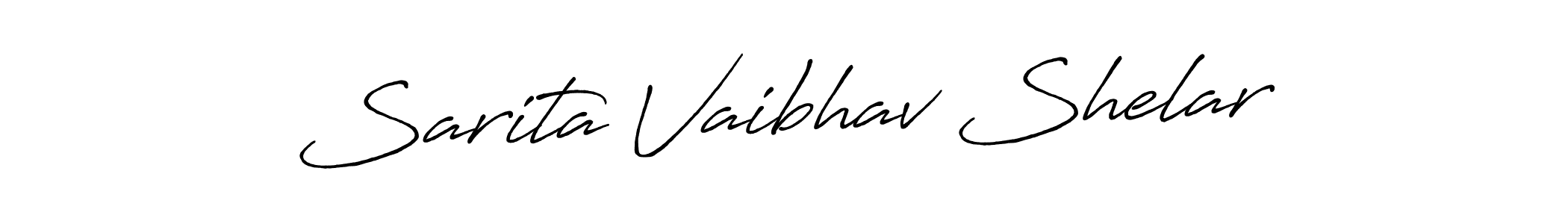 This is the best signature style for the Sarita Vaibhav Shelar name. Also you like these signature font (Antro_Vectra_Bolder). Mix name signature. Sarita Vaibhav Shelar signature style 7 images and pictures png
