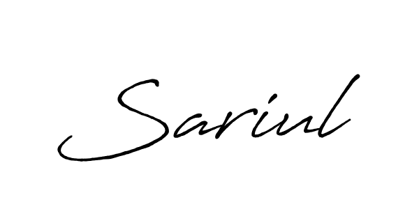 Antro_Vectra_Bolder is a professional signature style that is perfect for those who want to add a touch of class to their signature. It is also a great choice for those who want to make their signature more unique. Get Sariul name to fancy signature for free. Sariul signature style 7 images and pictures png