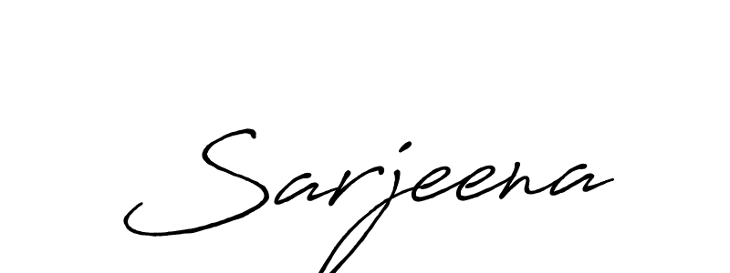 Here are the top 10 professional signature styles for the name Sarjeena. These are the best autograph styles you can use for your name. Sarjeena signature style 7 images and pictures png