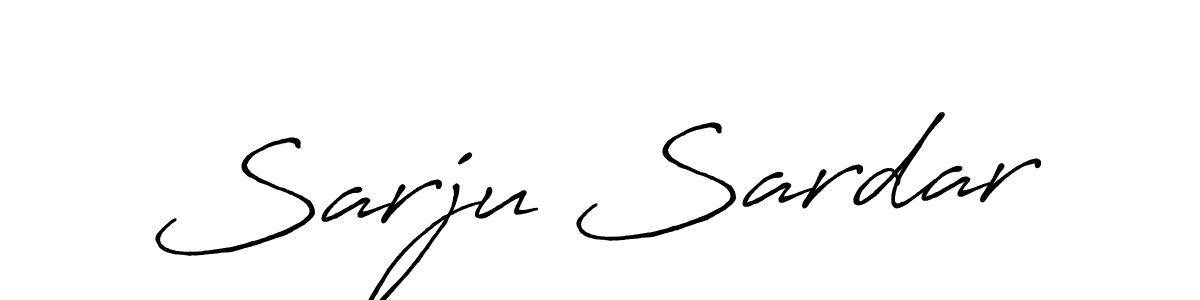 How to Draw Sarju Sardar signature style? Antro_Vectra_Bolder is a latest design signature styles for name Sarju Sardar. Sarju Sardar signature style 7 images and pictures png