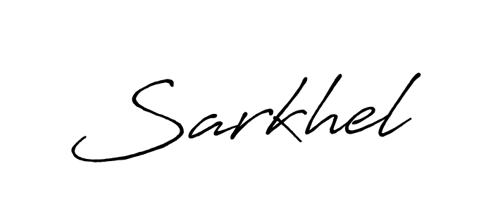 It looks lik you need a new signature style for name Sarkhel. Design unique handwritten (Antro_Vectra_Bolder) signature with our free signature maker in just a few clicks. Sarkhel signature style 7 images and pictures png