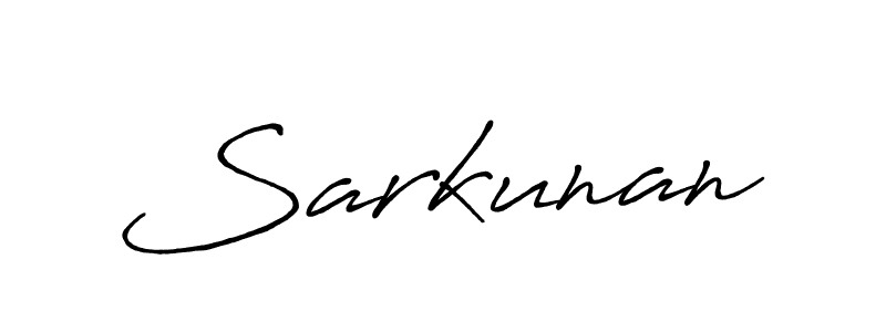 Also You can easily find your signature by using the search form. We will create Sarkunan name handwritten signature images for you free of cost using Antro_Vectra_Bolder sign style. Sarkunan signature style 7 images and pictures png