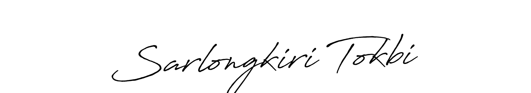 Here are the top 10 professional signature styles for the name Sarlongkiri Tokbi. These are the best autograph styles you can use for your name. Sarlongkiri Tokbi signature style 7 images and pictures png