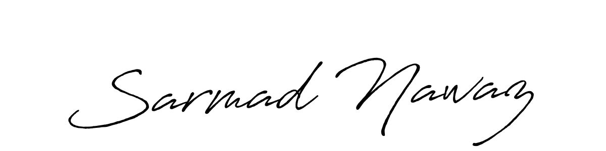 Here are the top 10 professional signature styles for the name Sarmad Nawaz. These are the best autograph styles you can use for your name. Sarmad Nawaz signature style 7 images and pictures png