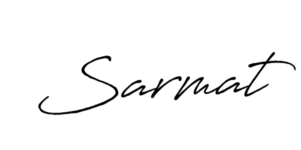 How to make Sarmat signature? Antro_Vectra_Bolder is a professional autograph style. Create handwritten signature for Sarmat name. Sarmat signature style 7 images and pictures png