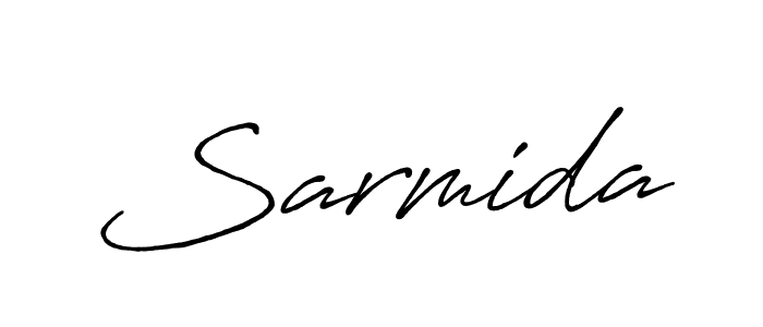 Antro_Vectra_Bolder is a professional signature style that is perfect for those who want to add a touch of class to their signature. It is also a great choice for those who want to make their signature more unique. Get Sarmida name to fancy signature for free. Sarmida signature style 7 images and pictures png