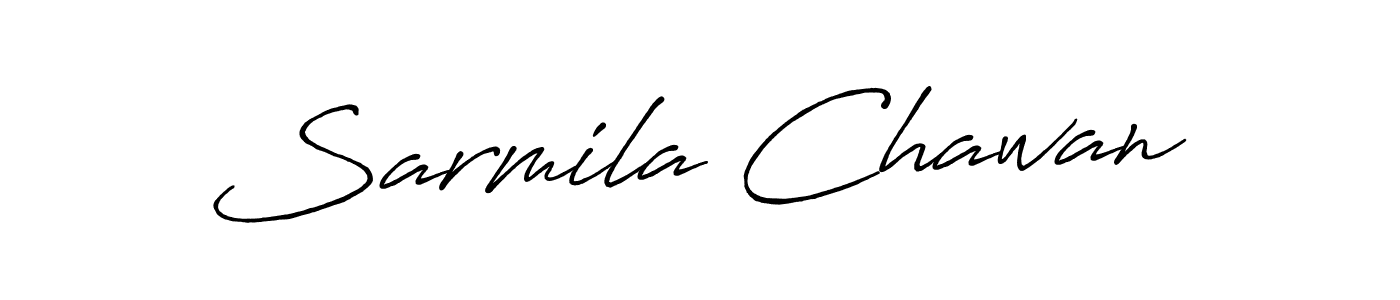 Once you've used our free online signature maker to create your best signature Antro_Vectra_Bolder style, it's time to enjoy all of the benefits that Sarmila Chawan name signing documents. Sarmila Chawan signature style 7 images and pictures png