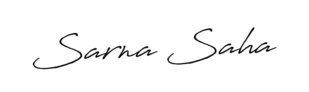 How to make Sarna Saha signature? Antro_Vectra_Bolder is a professional autograph style. Create handwritten signature for Sarna Saha name. Sarna Saha signature style 7 images and pictures png