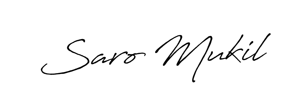 It looks lik you need a new signature style for name Saro Mukil. Design unique handwritten (Antro_Vectra_Bolder) signature with our free signature maker in just a few clicks. Saro Mukil signature style 7 images and pictures png