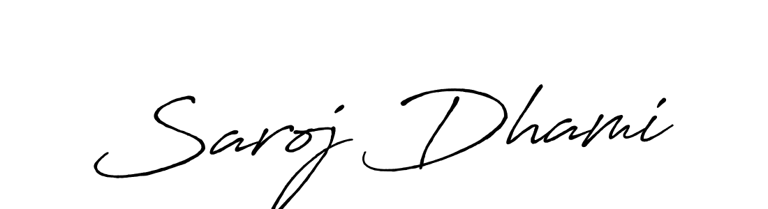 Here are the top 10 professional signature styles for the name Saroj Dhami. These are the best autograph styles you can use for your name. Saroj Dhami signature style 7 images and pictures png