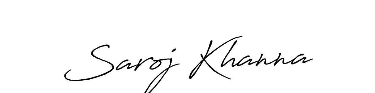 You should practise on your own different ways (Antro_Vectra_Bolder) to write your name (Saroj Khanna) in signature. don't let someone else do it for you. Saroj Khanna signature style 7 images and pictures png