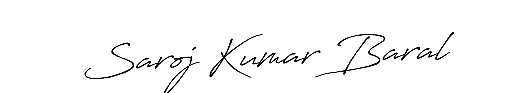 Here are the top 10 professional signature styles for the name Saroj Kumar Baral. These are the best autograph styles you can use for your name. Saroj Kumar Baral signature style 7 images and pictures png