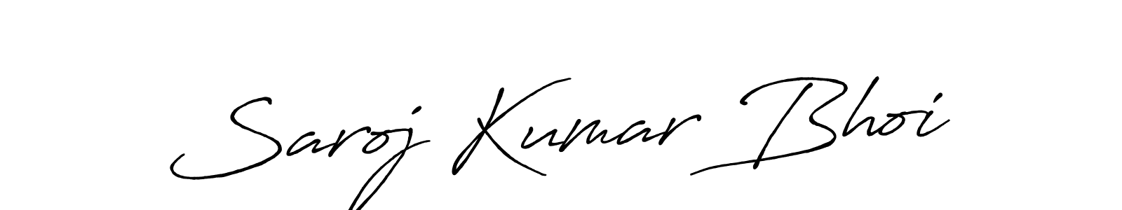 You should practise on your own different ways (Antro_Vectra_Bolder) to write your name (Saroj Kumar Bhoi) in signature. don't let someone else do it for you. Saroj Kumar Bhoi signature style 7 images and pictures png