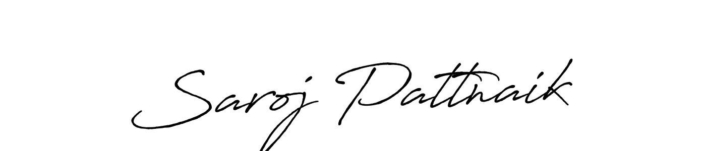 The best way (Antro_Vectra_Bolder) to make a short signature is to pick only two or three words in your name. The name Saroj Pattnaik include a total of six letters. For converting this name. Saroj Pattnaik signature style 7 images and pictures png