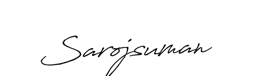 Also You can easily find your signature by using the search form. We will create Sarojsuman name handwritten signature images for you free of cost using Antro_Vectra_Bolder sign style. Sarojsuman signature style 7 images and pictures png