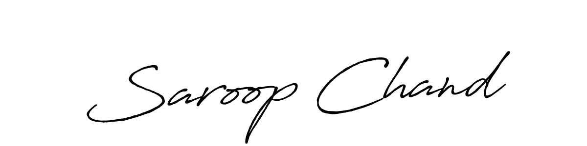 It looks lik you need a new signature style for name Saroop Chand. Design unique handwritten (Antro_Vectra_Bolder) signature with our free signature maker in just a few clicks. Saroop Chand signature style 7 images and pictures png
