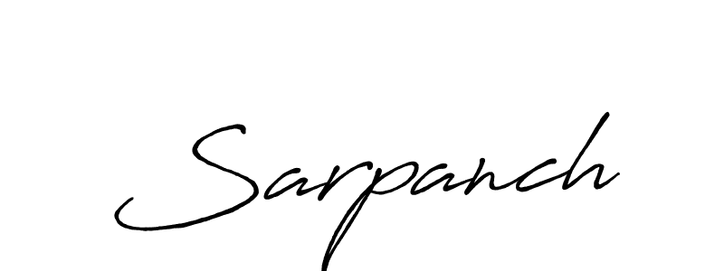 if you are searching for the best signature style for your name Sarpanch. so please give up your signature search. here we have designed multiple signature styles  using Antro_Vectra_Bolder. Sarpanch signature style 7 images and pictures png