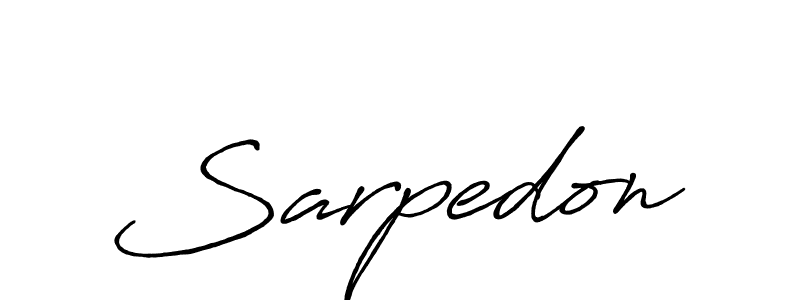 Sarpedon stylish signature style. Best Handwritten Sign (Antro_Vectra_Bolder) for my name. Handwritten Signature Collection Ideas for my name Sarpedon. Sarpedon signature style 7 images and pictures png