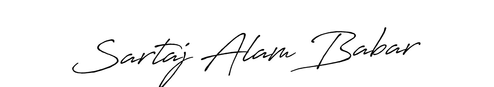 How to make Sartaj Alam Babar signature? Antro_Vectra_Bolder is a professional autograph style. Create handwritten signature for Sartaj Alam Babar name. Sartaj Alam Babar signature style 7 images and pictures png