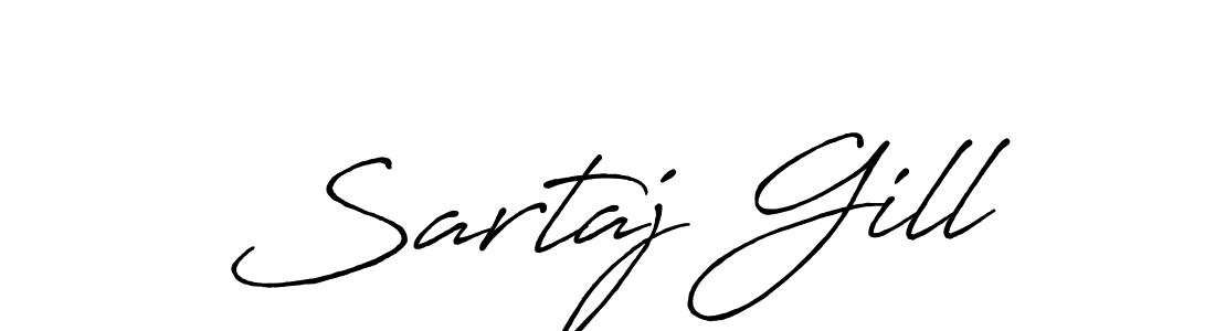Once you've used our free online signature maker to create your best signature Antro_Vectra_Bolder style, it's time to enjoy all of the benefits that Sartaj Gill name signing documents. Sartaj Gill signature style 7 images and pictures png