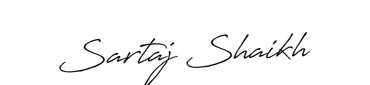 Similarly Antro_Vectra_Bolder is the best handwritten signature design. Signature creator online .You can use it as an online autograph creator for name Sartaj Shaikh. Sartaj Shaikh signature style 7 images and pictures png