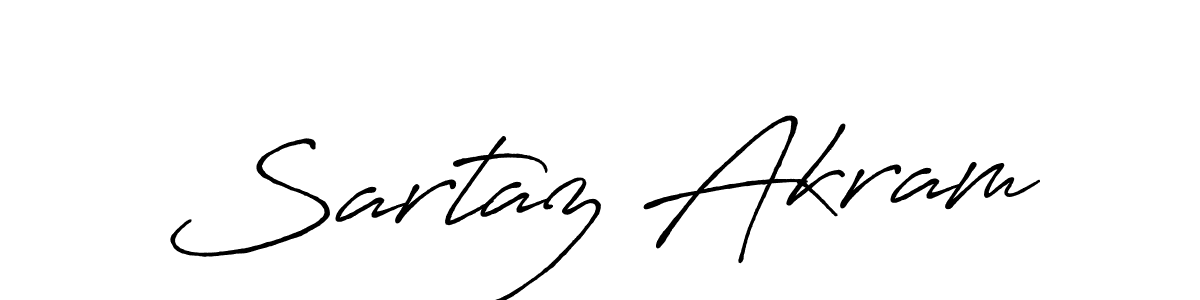 Make a short Sartaz Akram signature style. Manage your documents anywhere anytime using Antro_Vectra_Bolder. Create and add eSignatures, submit forms, share and send files easily. Sartaz Akram signature style 7 images and pictures png