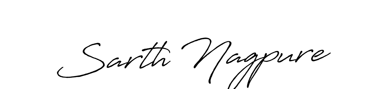 You can use this online signature creator to create a handwritten signature for the name Sarth Nagpure. This is the best online autograph maker. Sarth Nagpure signature style 7 images and pictures png