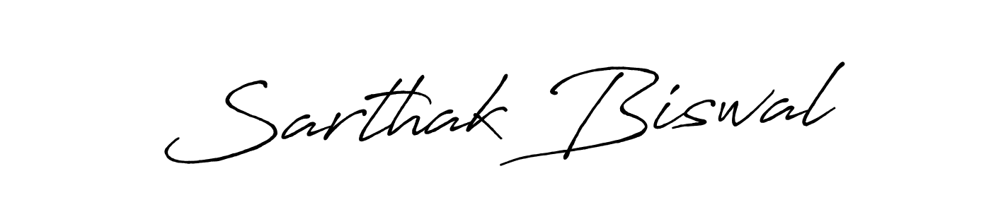 Antro_Vectra_Bolder is a professional signature style that is perfect for those who want to add a touch of class to their signature. It is also a great choice for those who want to make their signature more unique. Get Sarthak Biswal name to fancy signature for free. Sarthak Biswal signature style 7 images and pictures png