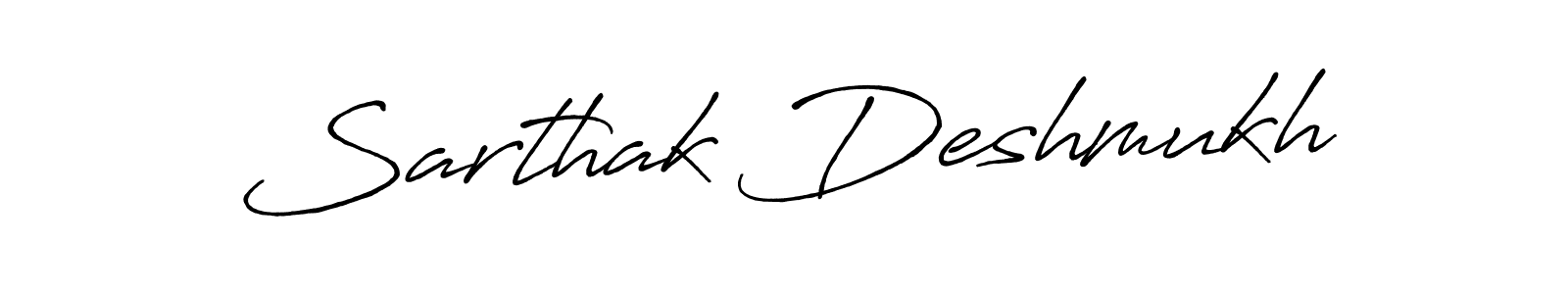 Antro_Vectra_Bolder is a professional signature style that is perfect for those who want to add a touch of class to their signature. It is also a great choice for those who want to make their signature more unique. Get Sarthak Deshmukh name to fancy signature for free. Sarthak Deshmukh signature style 7 images and pictures png