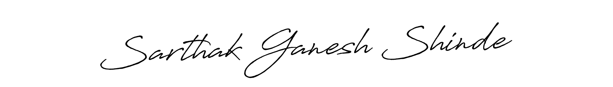 It looks lik you need a new signature style for name Sarthak Ganesh Shinde. Design unique handwritten (Antro_Vectra_Bolder) signature with our free signature maker in just a few clicks. Sarthak Ganesh Shinde signature style 7 images and pictures png