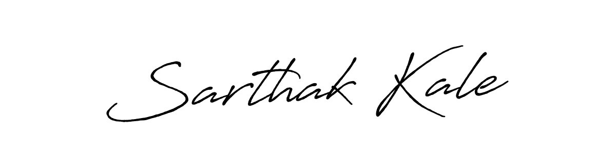 How to make Sarthak Kale signature? Antro_Vectra_Bolder is a professional autograph style. Create handwritten signature for Sarthak Kale name. Sarthak Kale signature style 7 images and pictures png