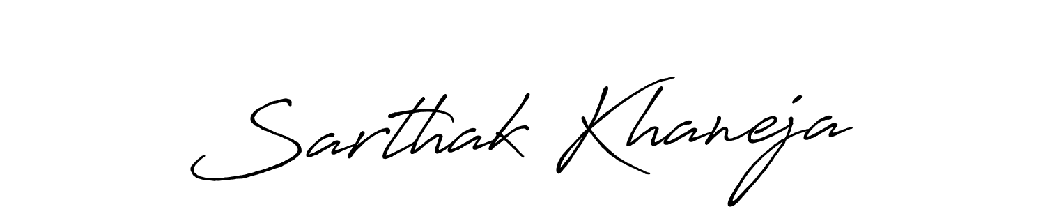 You should practise on your own different ways (Antro_Vectra_Bolder) to write your name (Sarthak Khaneja) in signature. don't let someone else do it for you. Sarthak Khaneja signature style 7 images and pictures png