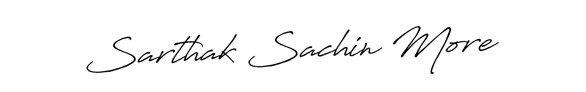 How to Draw Sarthak Sachin More signature style? Antro_Vectra_Bolder is a latest design signature styles for name Sarthak Sachin More. Sarthak Sachin More signature style 7 images and pictures png