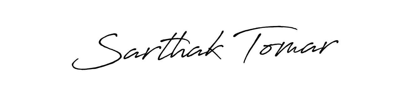 You should practise on your own different ways (Antro_Vectra_Bolder) to write your name (Sarthak Tomar) in signature. don't let someone else do it for you. Sarthak Tomar signature style 7 images and pictures png