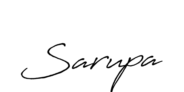 Once you've used our free online signature maker to create your best signature Antro_Vectra_Bolder style, it's time to enjoy all of the benefits that Sarupa name signing documents. Sarupa signature style 7 images and pictures png