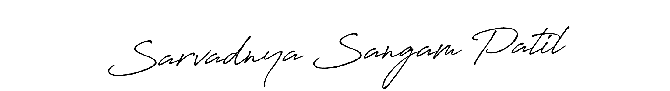 How to make Sarvadnya Sangam Patil signature? Antro_Vectra_Bolder is a professional autograph style. Create handwritten signature for Sarvadnya Sangam Patil name. Sarvadnya Sangam Patil signature style 7 images and pictures png