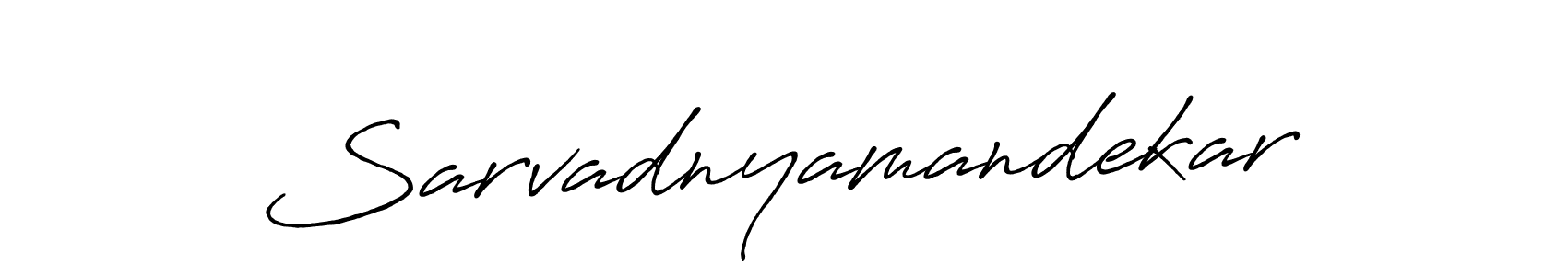 Also You can easily find your signature by using the search form. We will create Sarvadnyamandekar name handwritten signature images for you free of cost using Antro_Vectra_Bolder sign style. Sarvadnyamandekar signature style 7 images and pictures png