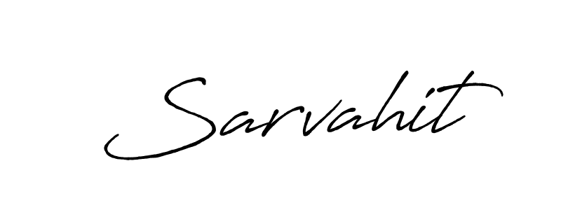 How to make Sarvahit signature? Antro_Vectra_Bolder is a professional autograph style. Create handwritten signature for Sarvahit name. Sarvahit signature style 7 images and pictures png